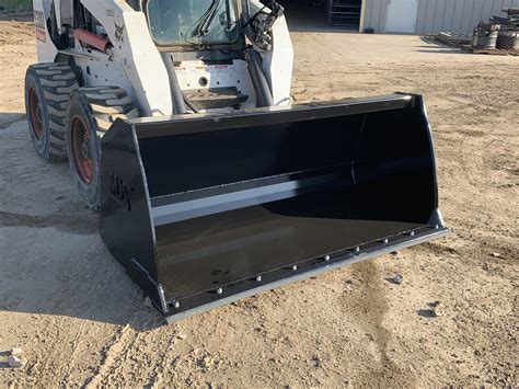 economy skid steer buckets|heavy duty skid steer bucket.